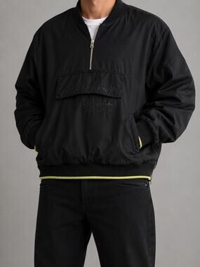 Adidas Originals EQT ADV 91-18 Equipment Jacket Medium Black Pullover Anorak Y2K
